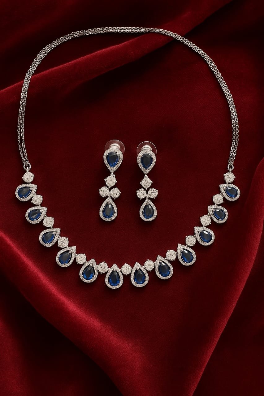 Royal Blue Drop Full Set